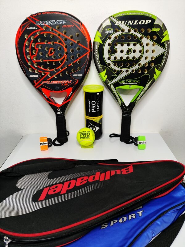 DUNLOP CARBON – Pack Padel Complet