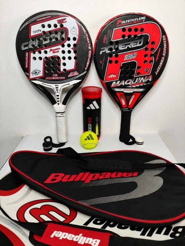 Pack Royal Padel Complet "Full Carbon & Anti Vibration"