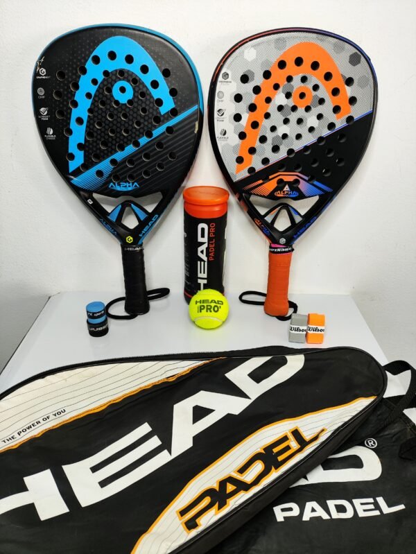 Pack Padel HEAD ALPHA Graphene– RAQUETTE POLYVALENTE