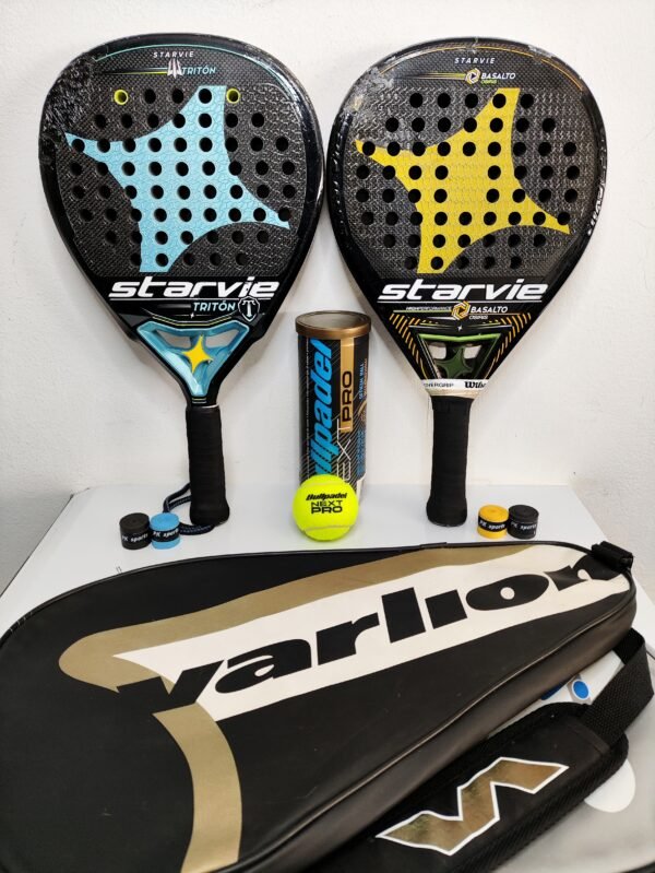 Pack Padel STAR VIE Carbon – Haute Performances