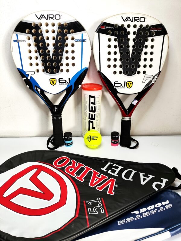 Pack Padel Vairo 6.1 – L'Équipement Complet pour Progresser