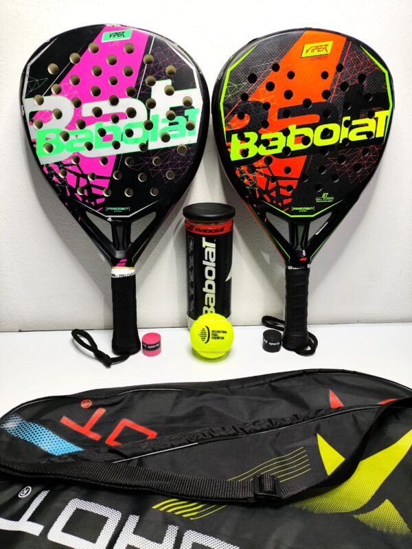 Pack Padel Babolat Viper Lite & Carbon