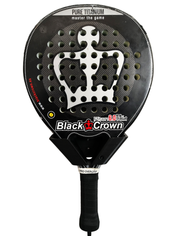 Raquette de Padel Black Crown Piton 6.0 Titan – Pure Titanium